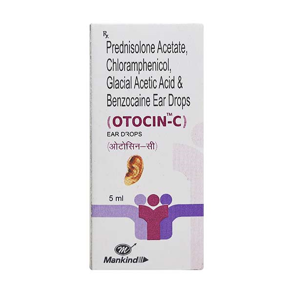 Otocin C Ear Drops 5ml: uses