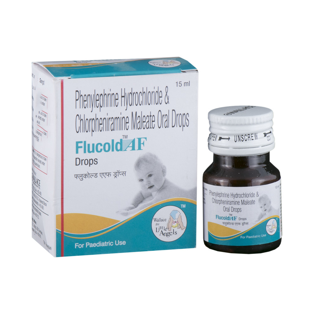 Flucold AF Drops 15ml - 24x7 Pharma