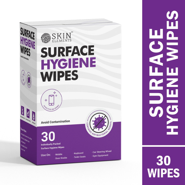 Buy Skin Elements Surface Hygiene Wipes 30's | 24x7 Pharma
