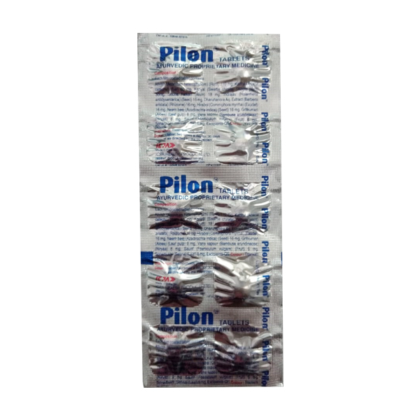 Pilon Tablet 10'S At Best Price At Flat 25% OFF| 24x7 Pharma