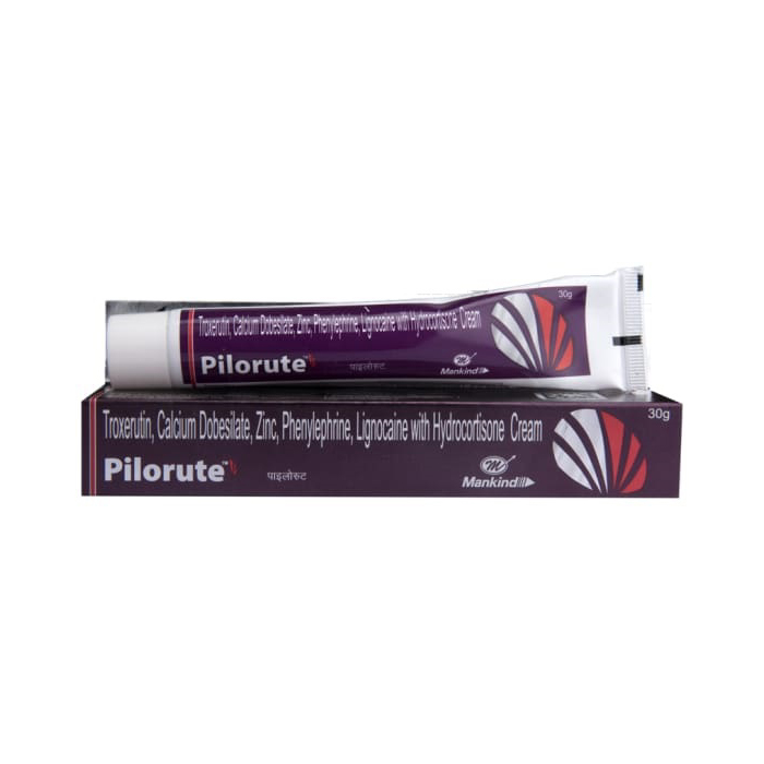 Pilorute Cream 30gm | 24x7 Pharma