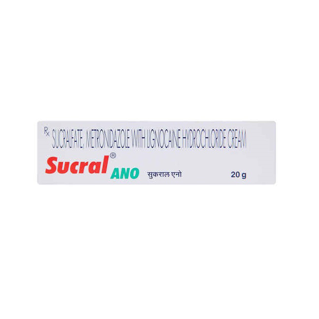 Get Sucral Ano Cream 20gm With Fast Shipping | 24x7 Pharma