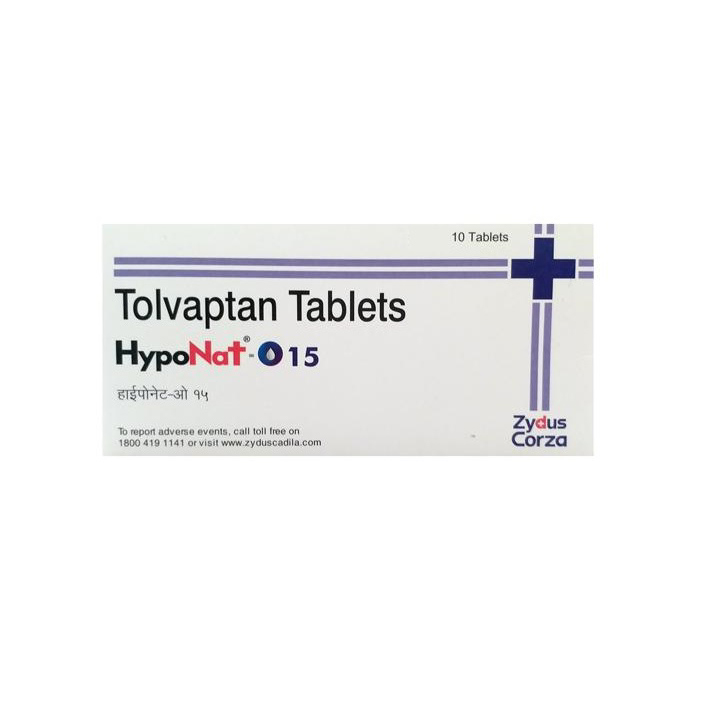 Hyponat O 15mg Tablet 10'S | Tolvaptan | 24x7 Pharma