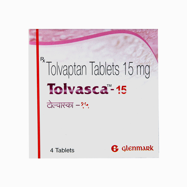 Tolvasca 15mg Tablet 4'S | 24x7 Pharma