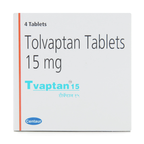 Get Tvaptan 15mg Tablet 4'S At Offer Price | 24x7 Pharma