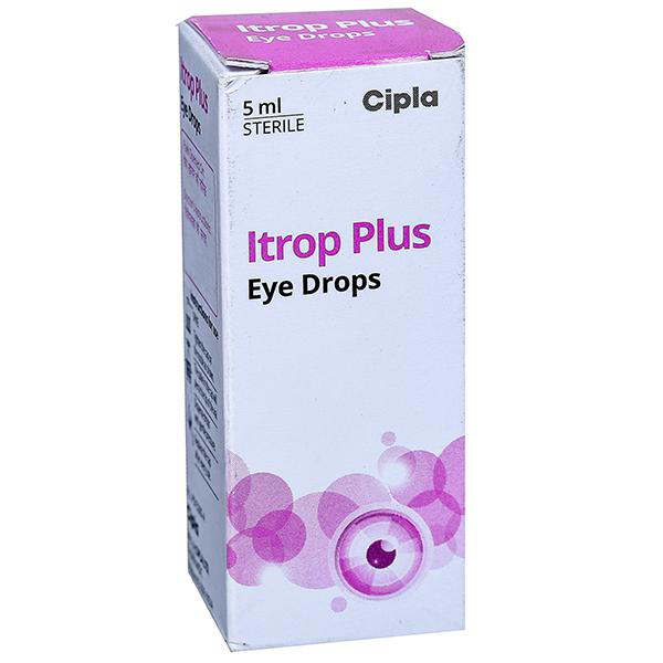 Buy Itrop Plus Eye Drops 5ml At Offer Price | 24x7 Pharma