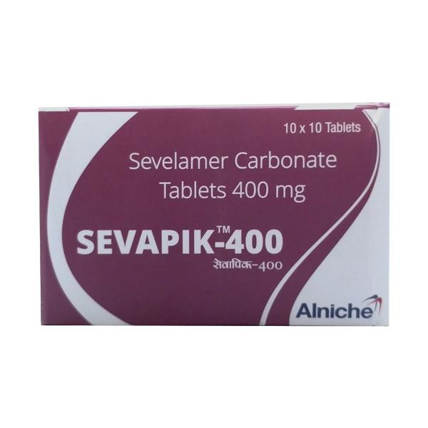 Get Sevapik 400mg Tablet 10'S At Offer Price | 24x7 Pharma