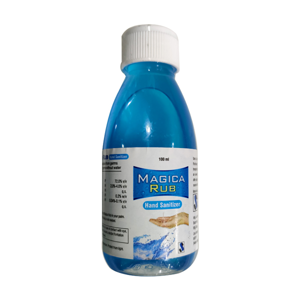 Purchase Magica Rub Hand Sanitizer 100ml  | 24x7 Pharma