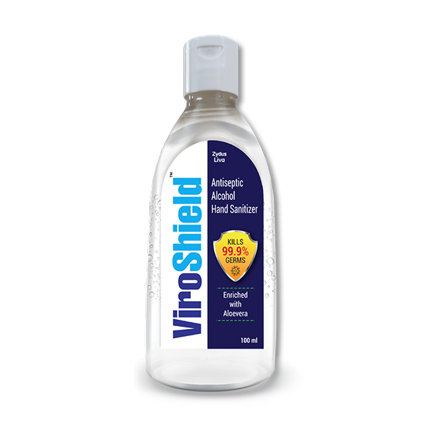Buy Viroshield Hand Sanitizer 100ml With Fast Shipping | 24x7 Pharma