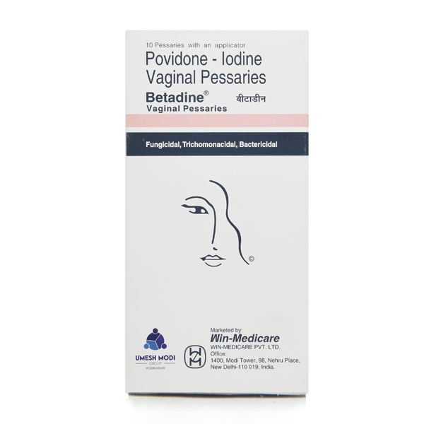 Buy Betadine Vaginal Pessarie 10'S | 24x7 Pharma