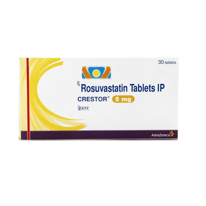 Get Crestor 5mg Tablet 30'S At Best Price| 24x7 Pharma