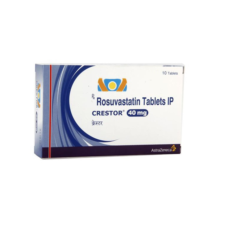 Get Crestor 40mg Tablet 30'S With Fast Shipping | 24x7 Pharma