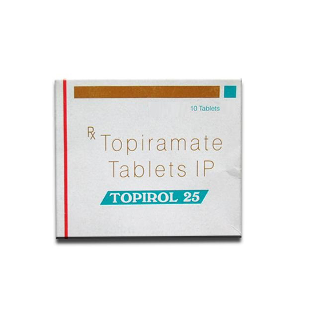 Topirol 25mg Tablet 10'S | 24x7 Pharma