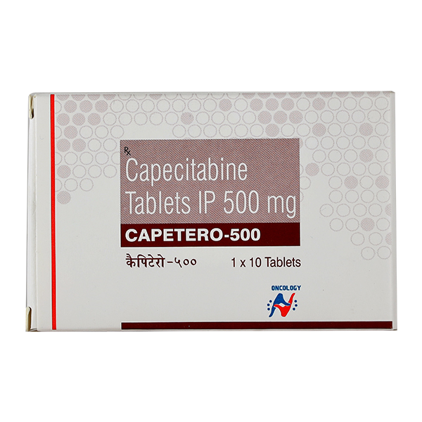Buy Capetero 500mg Tablet 10'S At Best Price | 24x7 Pharma