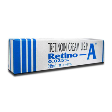 Get Retino A 0.025% Cream 20gm With Fast Shipping | 24x7 Pharma